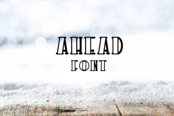 Ahead: A Premium Display Font for Bold Campaigns