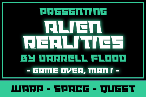 Alien Realities: A Bold Display Font for Clear Campaigns