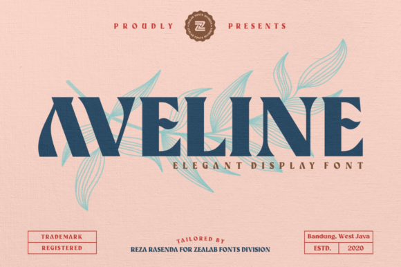 Aveline: A Modern Display Font for Digital Design