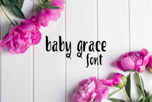 Baby Grace: A Quirky Display Font for Bold Branding