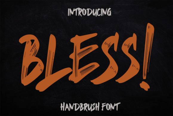 Bless: A Display Font That Elevates Small Business Branding