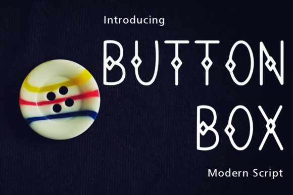 Button Box: A Friendly Display Font for Editorial Design