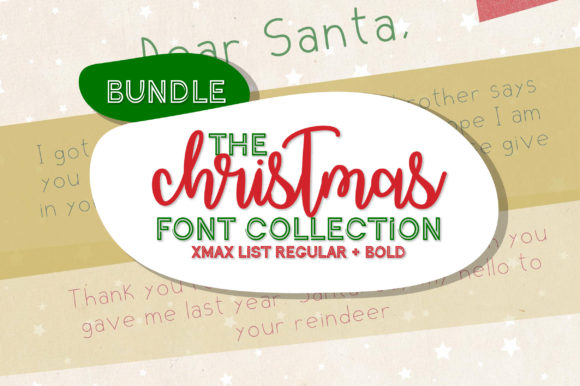 Christmas List: A Festive Display Font for Marketers