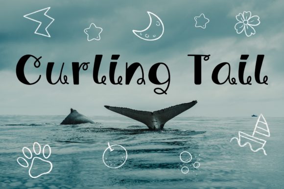 Curling Tail: A Playful Display Font for Editors