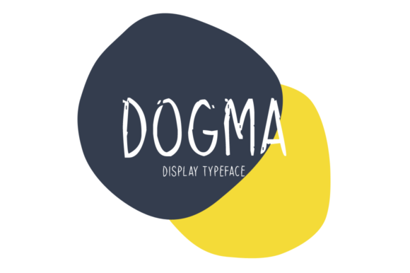 Dogma: A Modern Display Font for Brand Identity