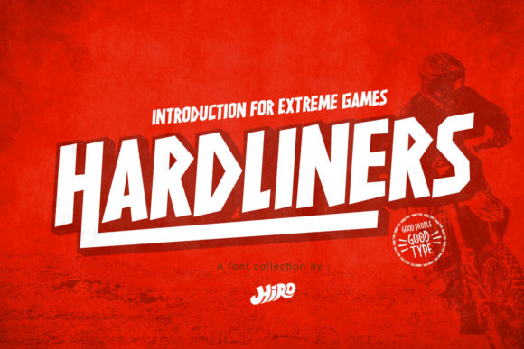 Hardliners: A Bold Display Font for Modern Editorial Design