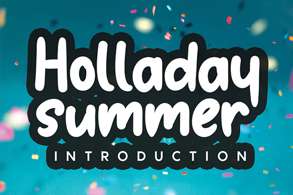 Holladay Typeface: A Bold Display Font for Editorial Design