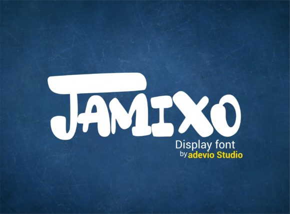 Jamixo: A Friendly Display Font for Clear Campaigns