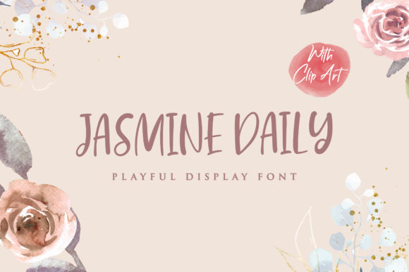 Jasmine Daily: A Sweet Playful Display Font Review