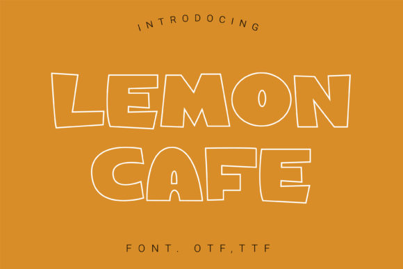 Lemon Cafe Font Review: A Joyful Display Typeface for Campaigns