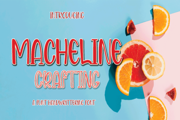 Macheline: A Unique Display Font for Authentic Branding