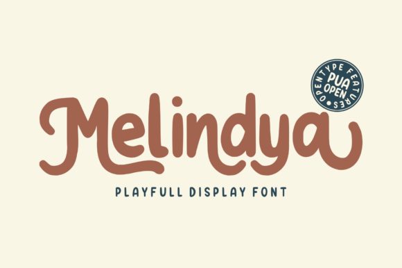 Melindya: A Quirky Display Font for Bold Web Design