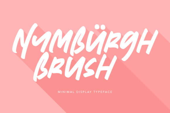 Nymburgh Brush: A Handwritten Font for Authentic Branding