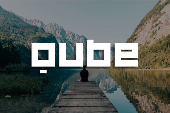 Qube: A Bold Display Font for Modern Editorial Design