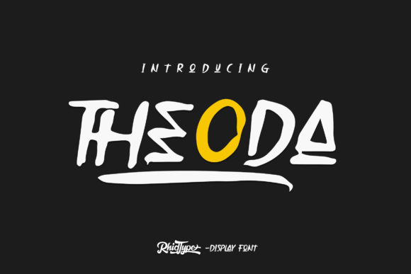 Theoda: A Handwritten Display Font for Editorial Charm