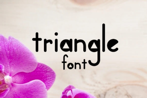 Triangle: The Display Font for Scroll-Stopping Visuals