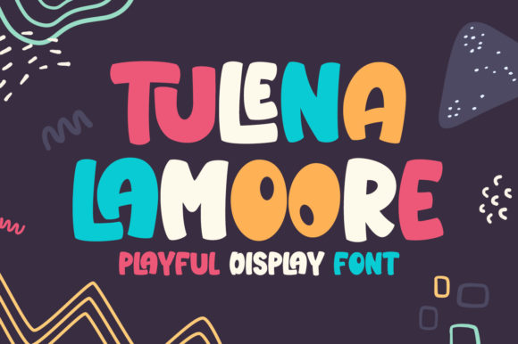 Tulena Lamoore: A Bold Display Font for Web Design