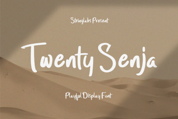 Twenty Senja: A Bold Display Font for Web Headers