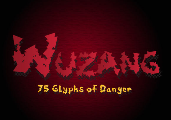 WuZang: A Whimsical Display Font for Editorial Design