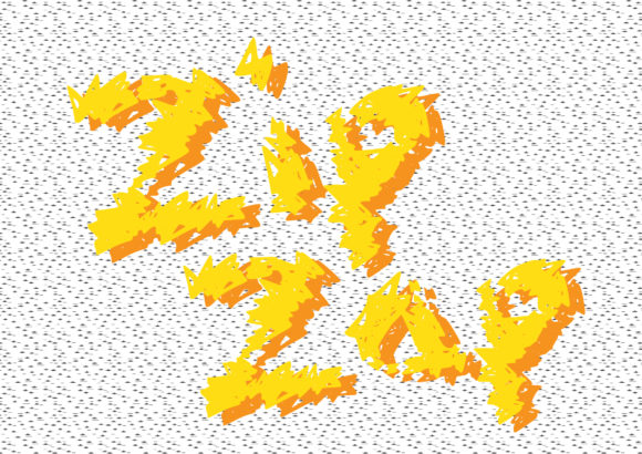 Zip Zap: A Quirky Display Font for Editorial Design